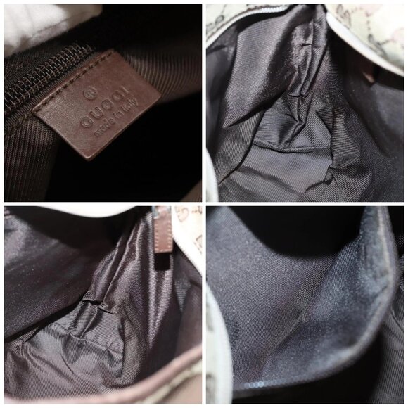 GUCCI GG Canvas Tote Bag Beige 019 0402 Auth 132112 - Picture 15 of 16